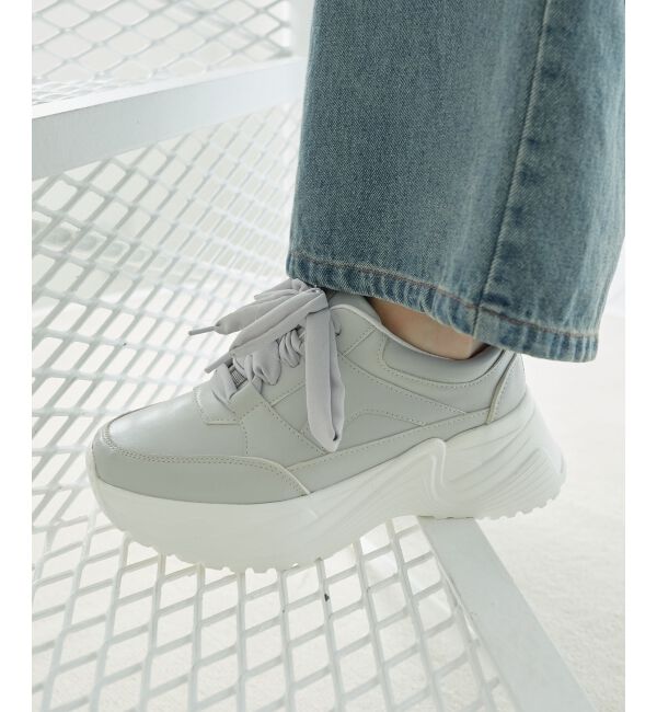 MAJESTICLEGON「☆厚底2WAYリボンスニーカー」|スニーカー|