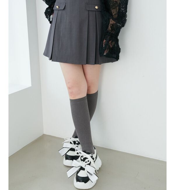  「2WAYリボンビジュースニーカー」|スニーカー|