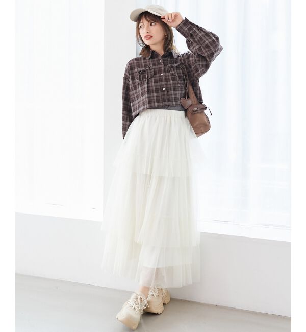  「◎ティアードスカート」|スカート|