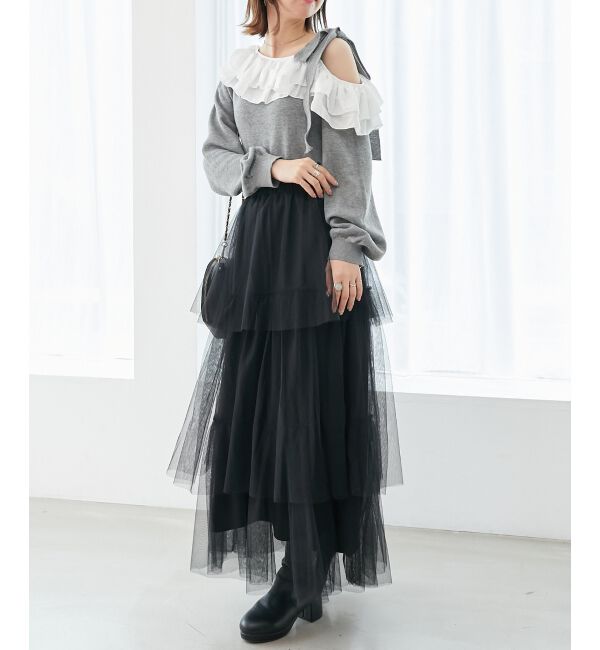  「◎ティアードスカート」|スカート|