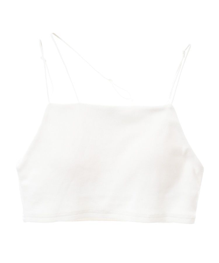 earth music&ecology「アシメショルダーショートキャミソール」|インナー|