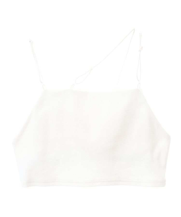 earth music&ecology「アシメショルダーショートキャミソール」|インナー|