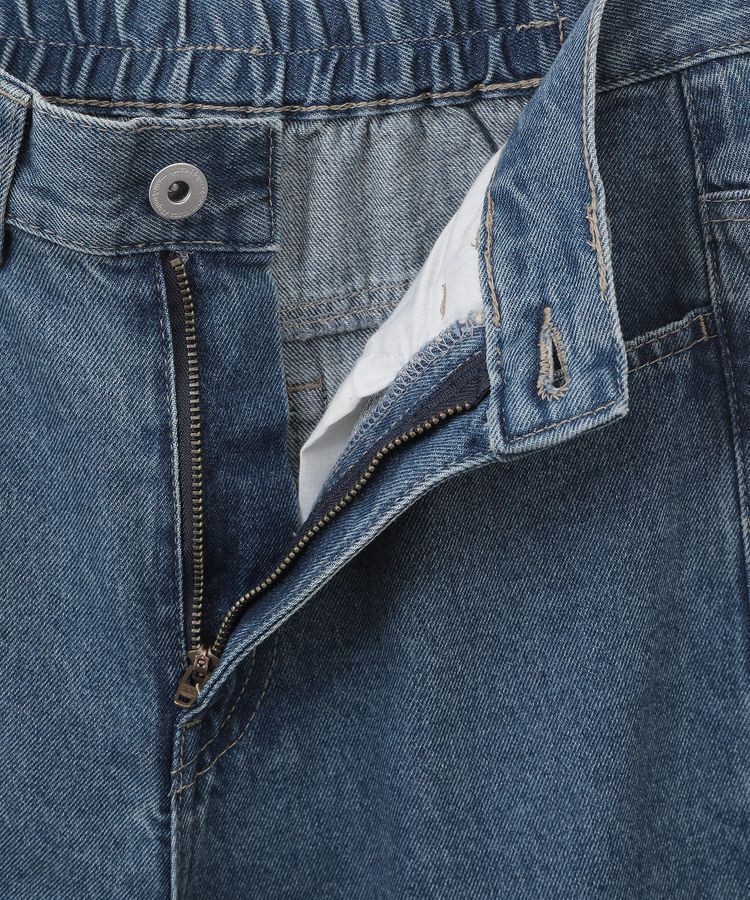 earth music&ecology「カットオフフレアデニムパンツ」|デニム|