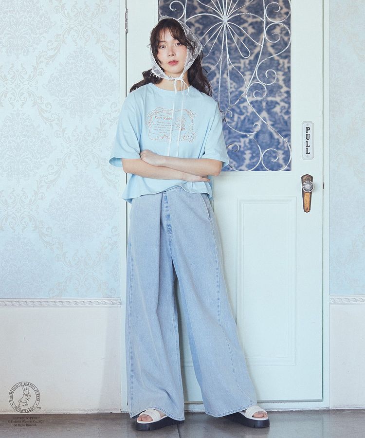 earth music&ecology「PeterRabbit(TM)/earth フルーツmixＴ」|Tシャツ・カットソー|