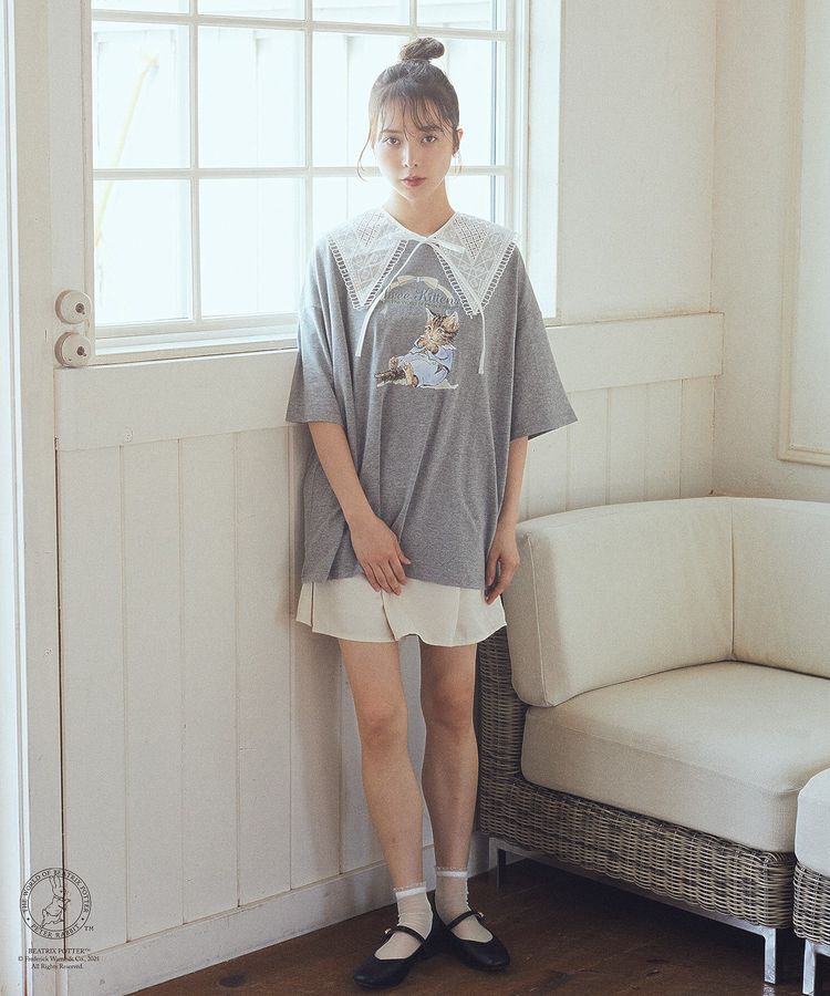 earth music&ecology「PeterRabbit(TM)/earth こねこのトムＴ」|Tシャツ・カットソー|