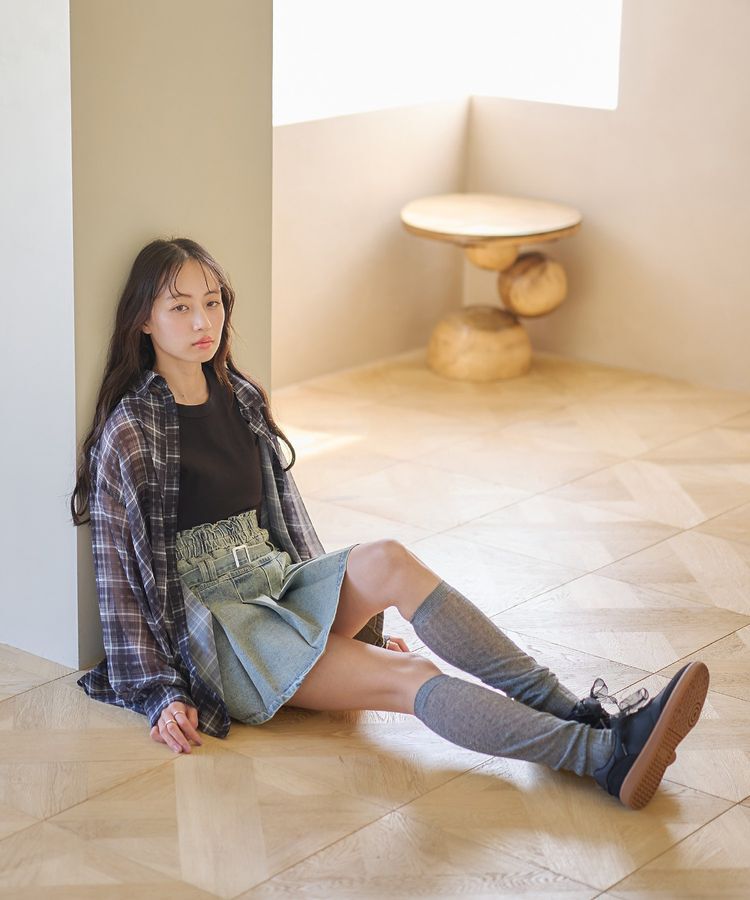 earth music&ecology「リブタンクトップ」|インナー|