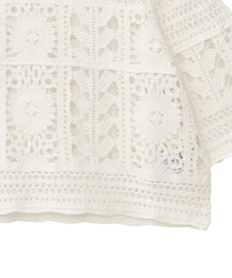 earth music&ecology「クロシェ風プルオーバー」|Tシャツ・カットソー|