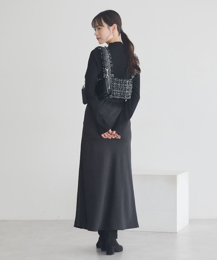 earth music&ecology「ハイネックリブニットプルオーバー」|ニット・セーター|