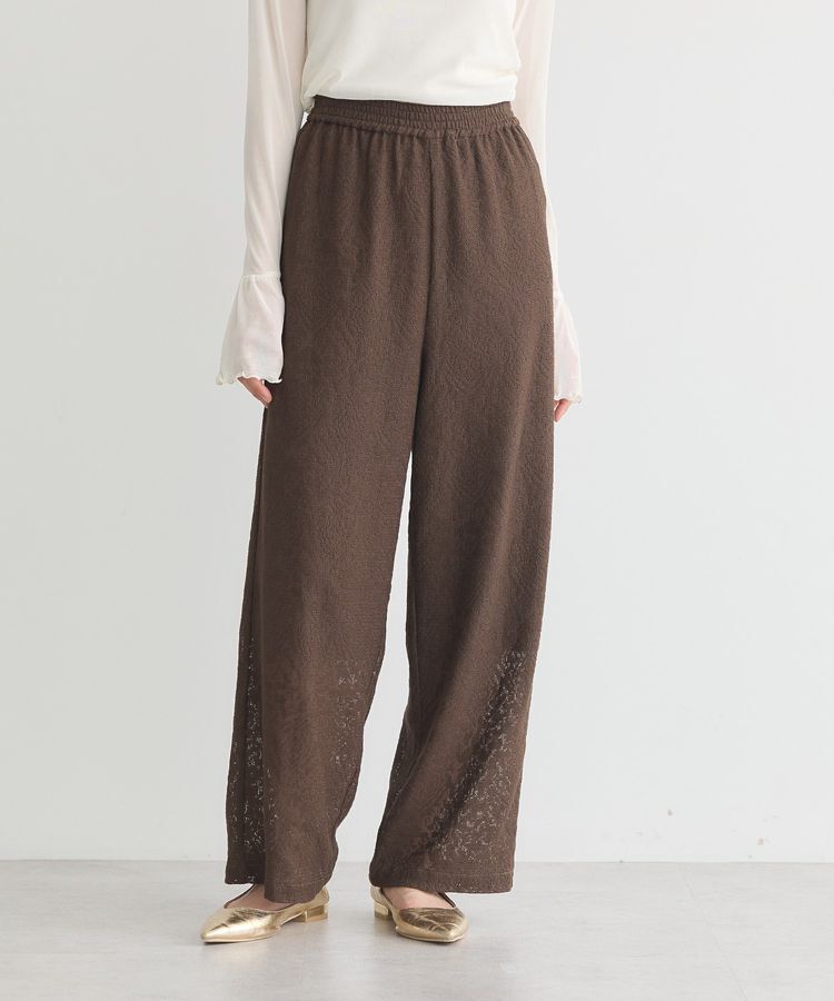 earth music&ecology「レースイージーパンツ」|その他|Mocha