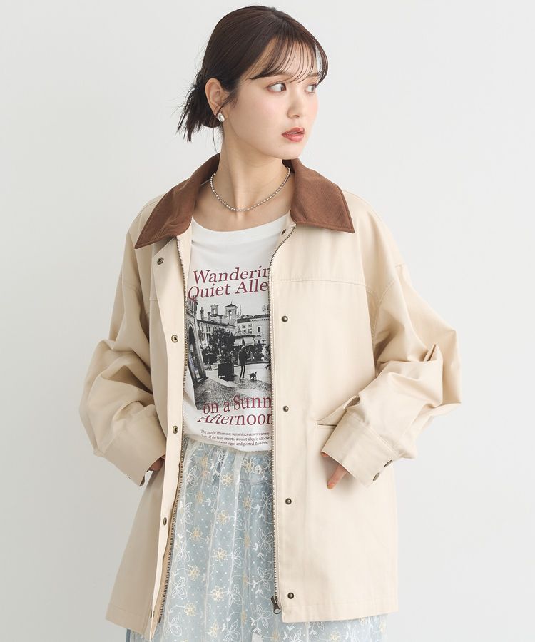 earth music&ecology「ハンティングジャケット」|テーラードジャケット|