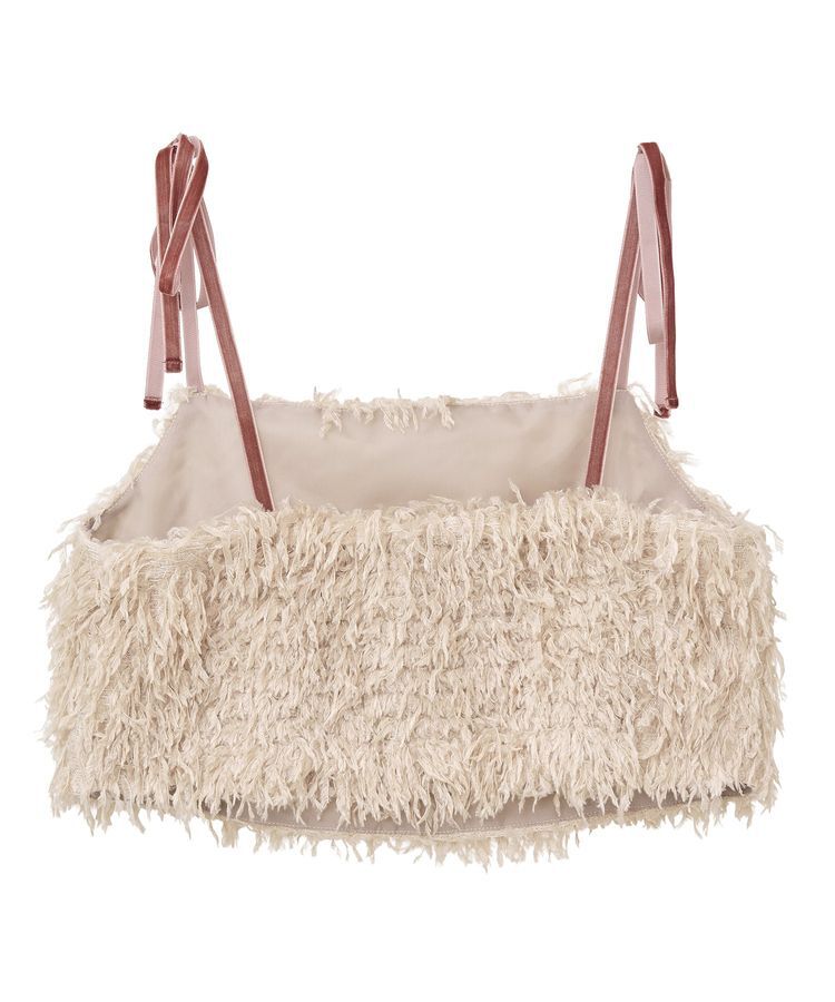 earth music&ecology「ベロアリボンフェザービスチェ」|ベスト・ジレ|