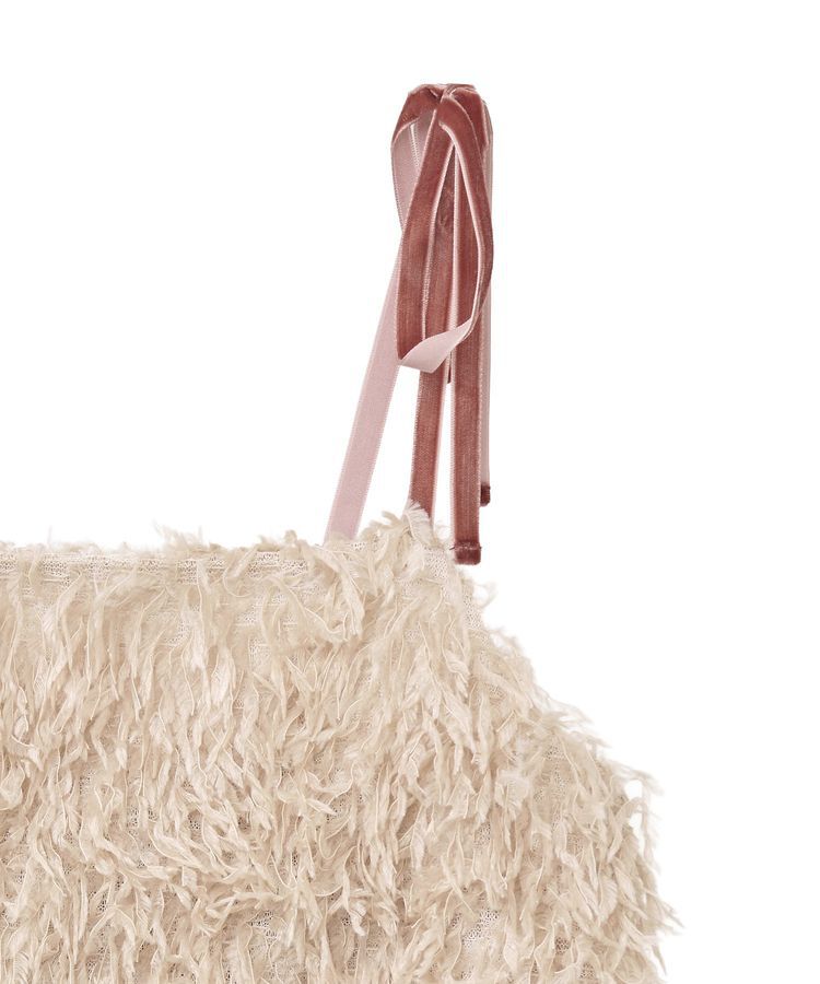 earth music&ecology「ベロアリボンフェザービスチェ」|ベスト・ジレ|