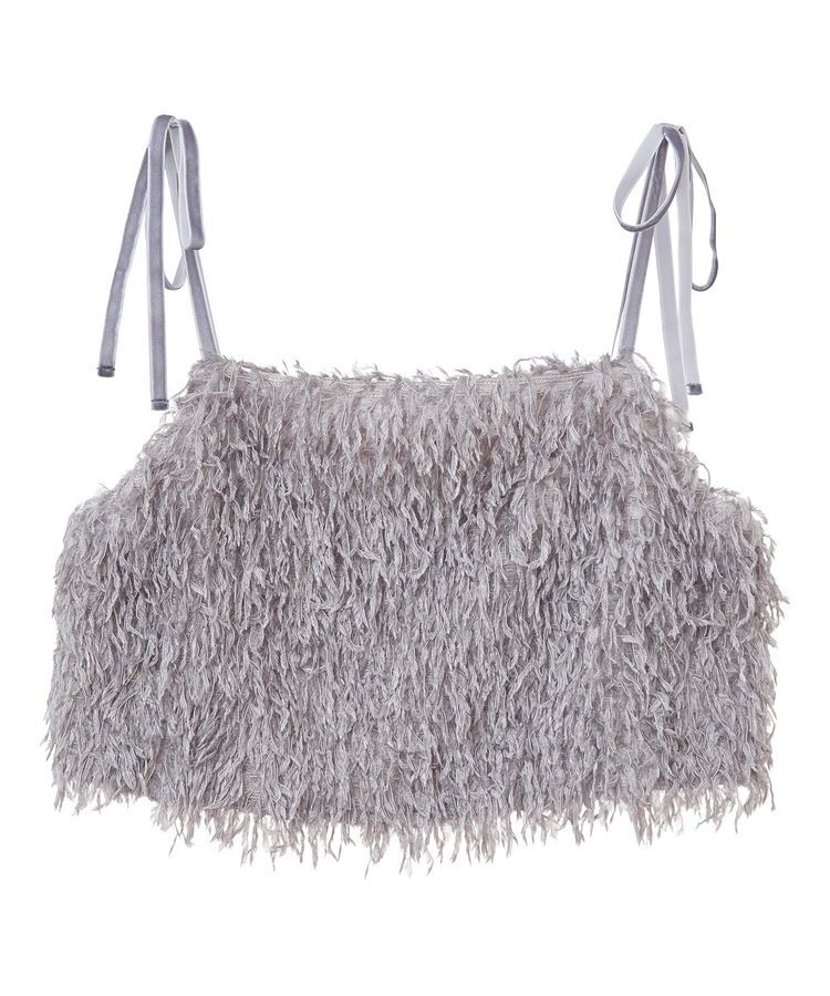 earth music&ecology「ベロアリボンフェザービスチェ」|ベスト・ジレ|