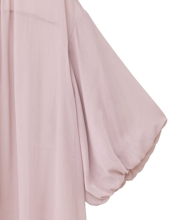 earth music&ecology「バルーンスリーブシアーシャツ」|シャツ・ブラウス|