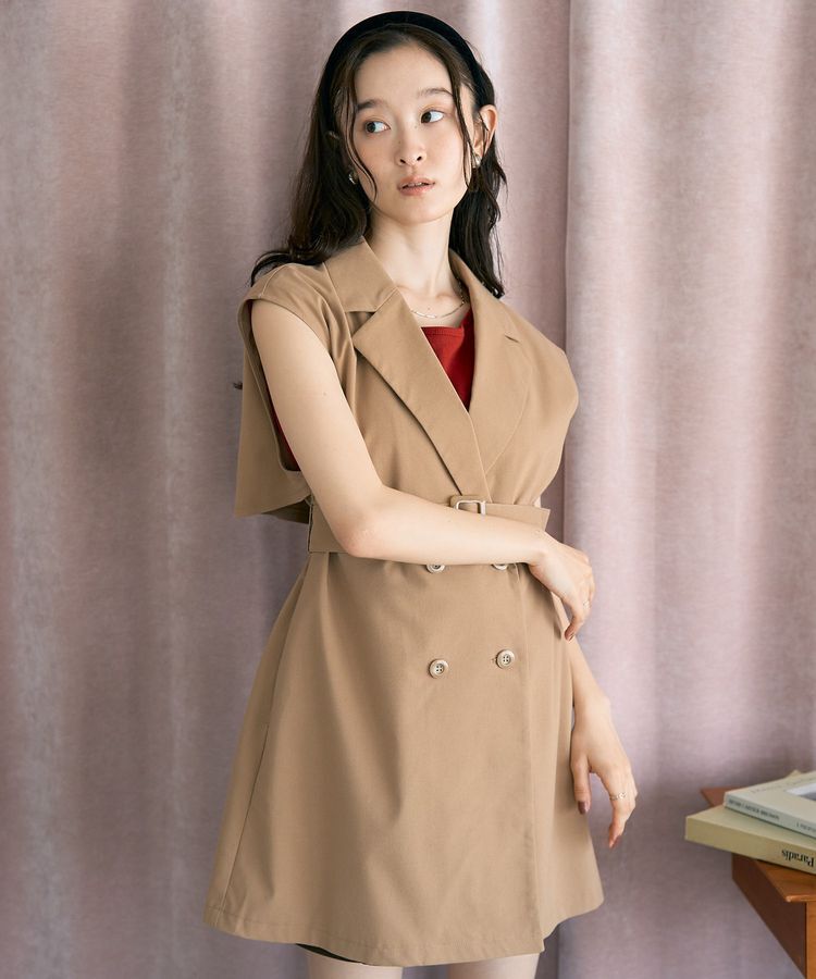 earth music&ecology「ショートジレンチ」|その他|