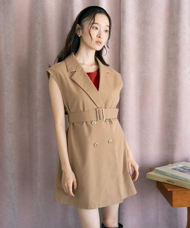 earth music&ecology「ショートジレンチ」|その他|