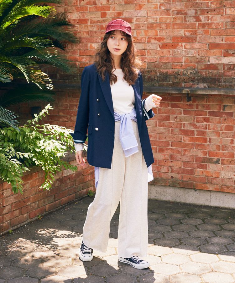 earth music&ecology「ダメージロゴキャップ」|その他|