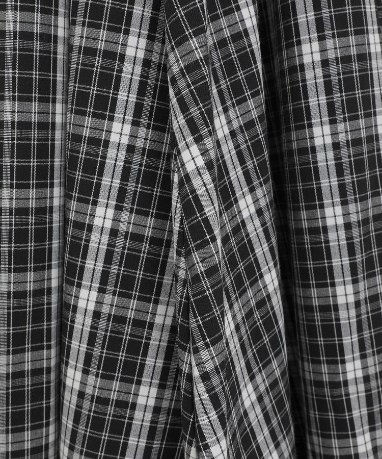 earth music&ecology「イレヘムチェックシャツスカート」|フレア|