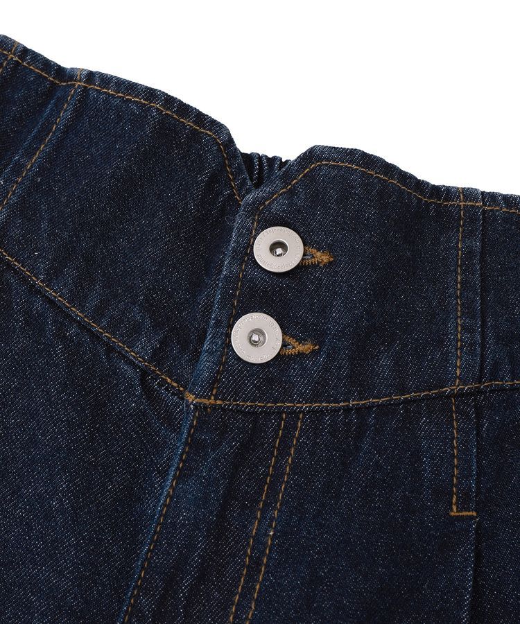 earth music&ecology「ハイウエストデニムパンツ」|デニム|