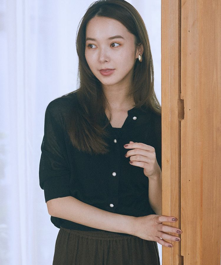 earth music&ecology「シアードルマンカーディガン」|カーディガン|