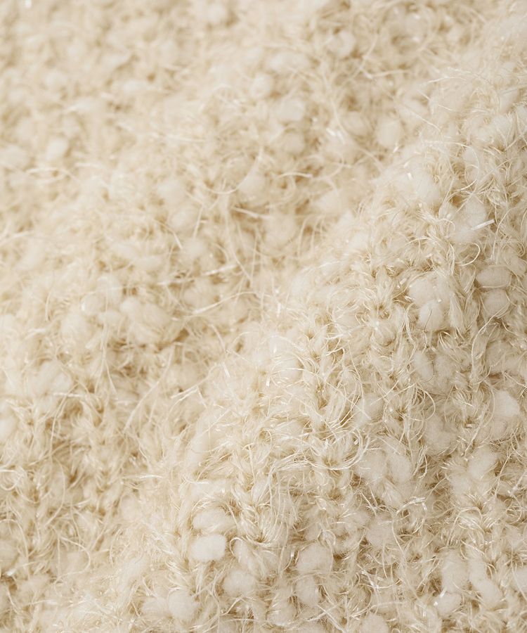 earth music&ecology「ポンポンヤーンベスト」|ベスト・ジレ|