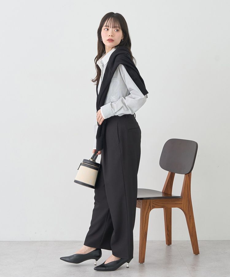 earth music&ecology「レイヤードストライプシャツ」|シャツ・ブラウス|