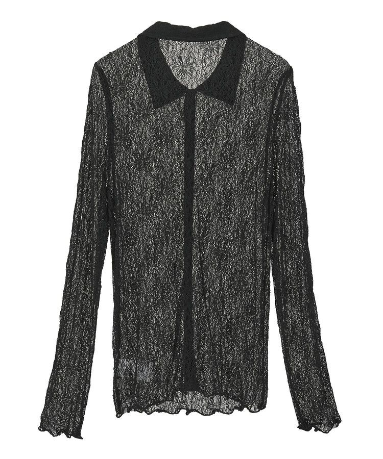 earth music&ecology「ストレッチレースシャツ」|シャツ・ブラウス|