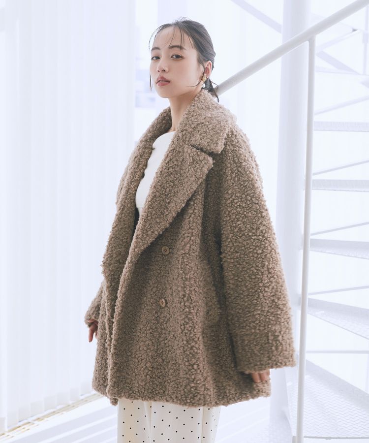 earth music&ecology「ループファーコート」|その他|