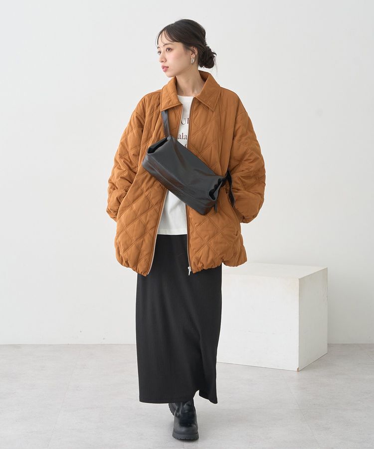 earth music&ecology「【WEB限定】ダブルステッチキルティングコート」|その他|