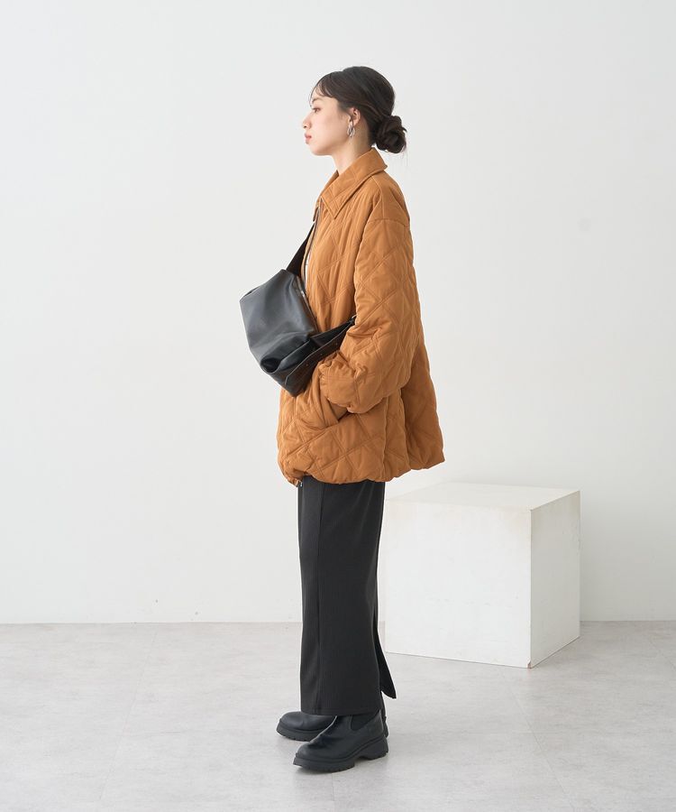 earth music&ecology「【WEB限定】ダブルステッチキルティングコート」|その他|