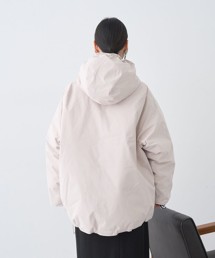 earth music&ecology「フーデットパファーコート」|ブルゾン・スタジャン|