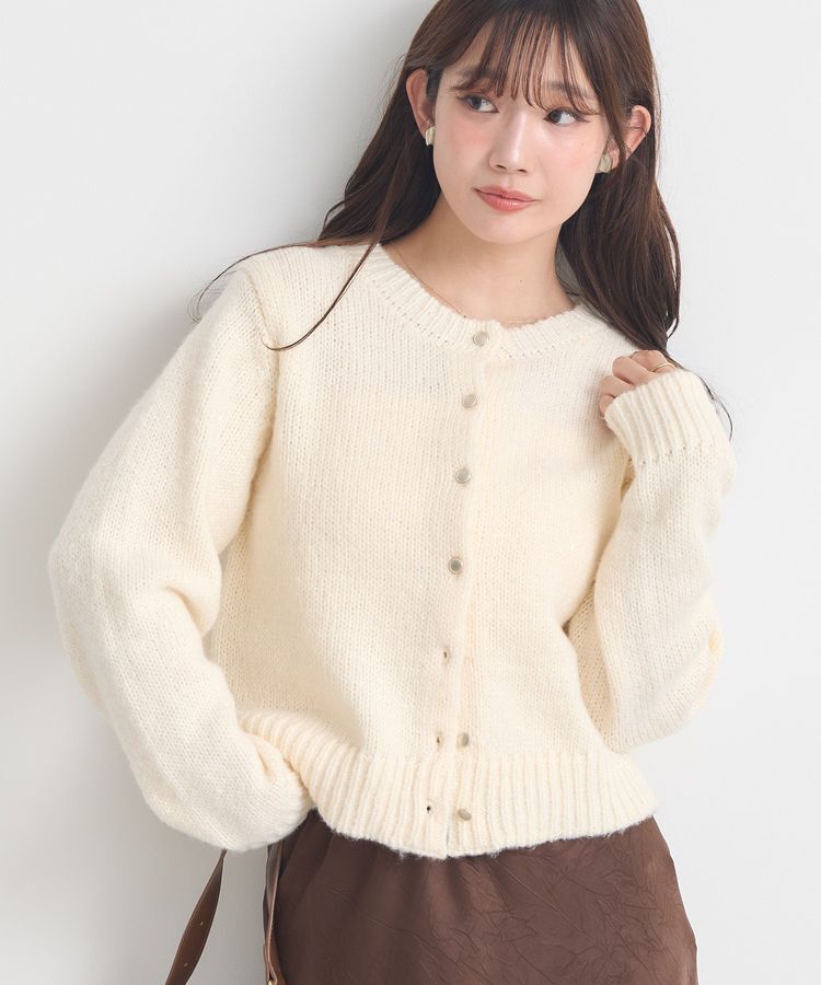 earth music&ecology「SET2点フラワースパンコールカーデ＋ビスチェ」|カーディガン|