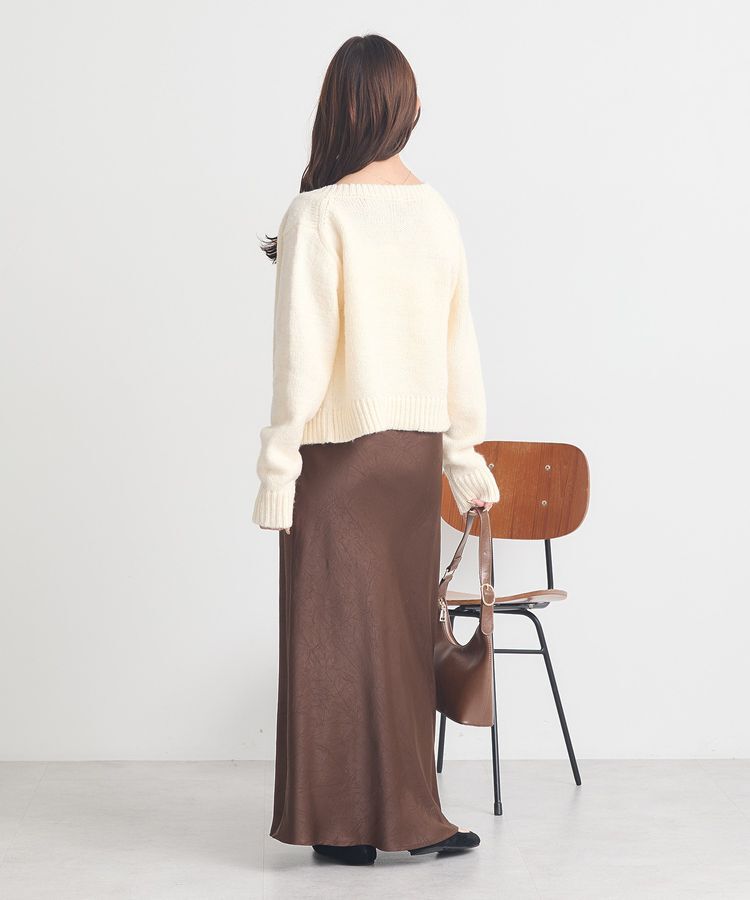 earth music&ecology「SET2点フラワースパンコールカーデ＋ビスチェ」|カーディガン|