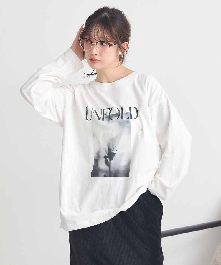earth music&ecology「アソートプリントロンTee」|Tシャツ・カットソー|