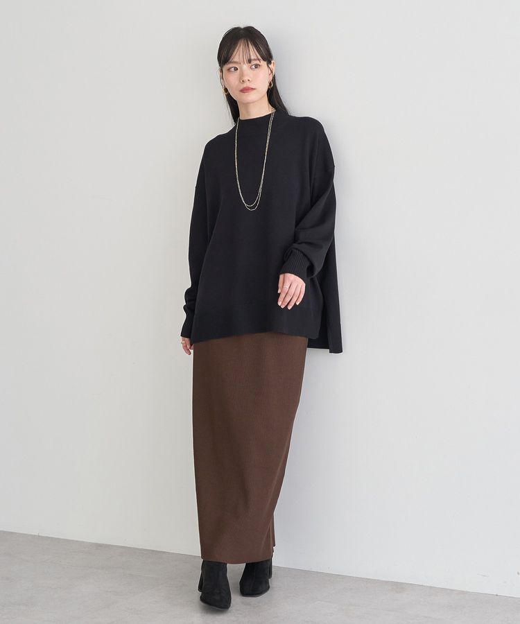 earth music&ecology「選べる丈ハイネックニット」|ニット・セーター|