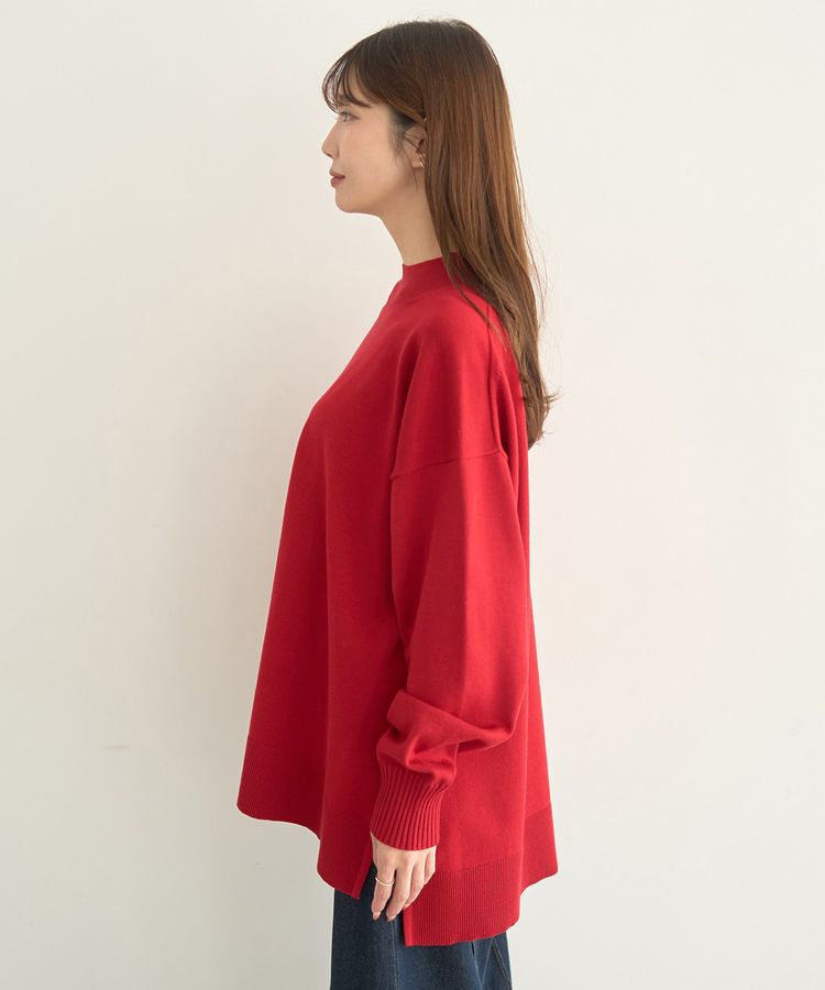 earth music&ecology「選べる丈ハイネックニット」|ニット・セーター|