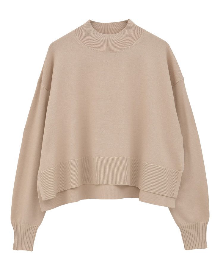 earth music&ecology「選べる丈ハイネックニット」|ニット・セーター|