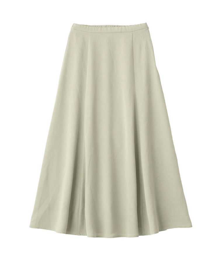 earth music&ecology「サテンフレアスカート」|フレア|