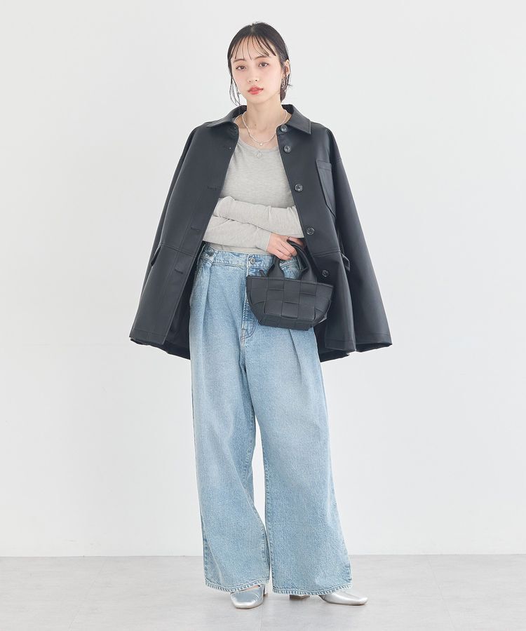 earth music&ecology「CPOシャツジャケット」|ブルゾン・スタジャン|