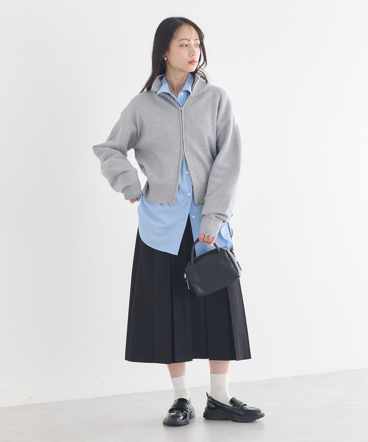 earth music&ecology「ダブルジップカーディガン」|カーディガン|