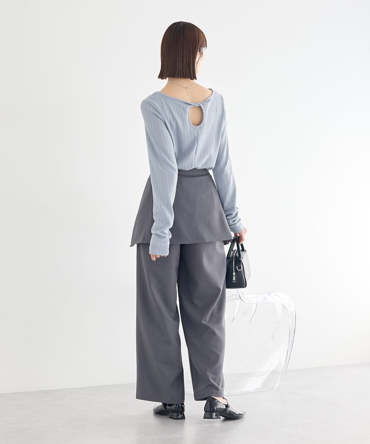 earth music&ecology「【SET2点】ラップスカート付きパンツ」|その他|