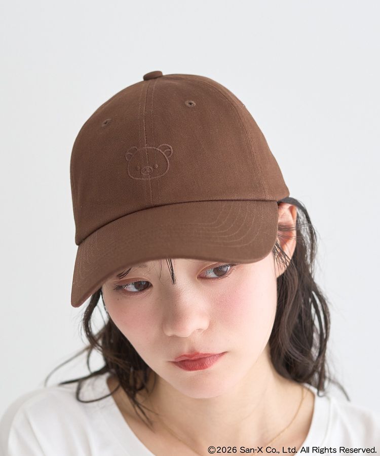 earth music&ecology「リラックマ&times;earth ワンポイント刺?キャップ」|その他|