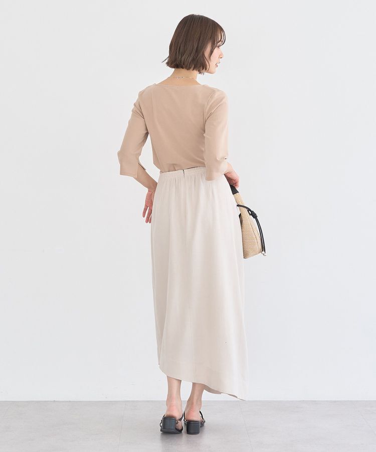 earth music&ecology「レースレイヤードドレーププルオーバー」|Tシャツ・カットソー|