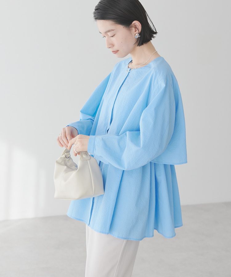 AMERICAN HOLIC「サッカーティアードロングブラウス/チュニック」|シャツ・ブラウス|