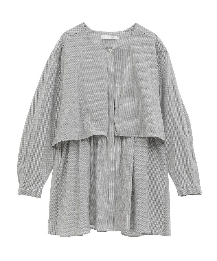 AMERICAN HOLIC「サッカーティアードロングブラウス/チュニック」|シャツ・ブラウス|