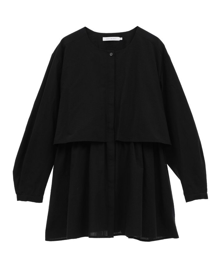 AMERICAN HOLIC「サッカーティアードロングブラウス/チュニック」|シャツ・ブラウス|