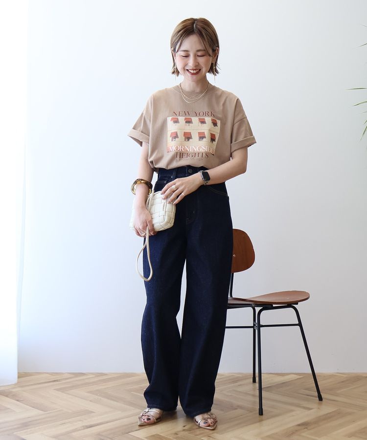 AMERICAN HOLIC「ロゴ＆フォトプリントTシャツ」|Tシャツ・カットソー|