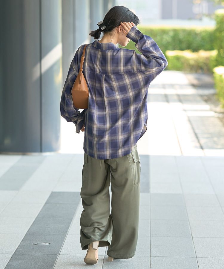 AMERICAN HOLIC「イージーケアチェックシャツ【360&deg;着こなしシャツ】」|シャツ・ブラウス|