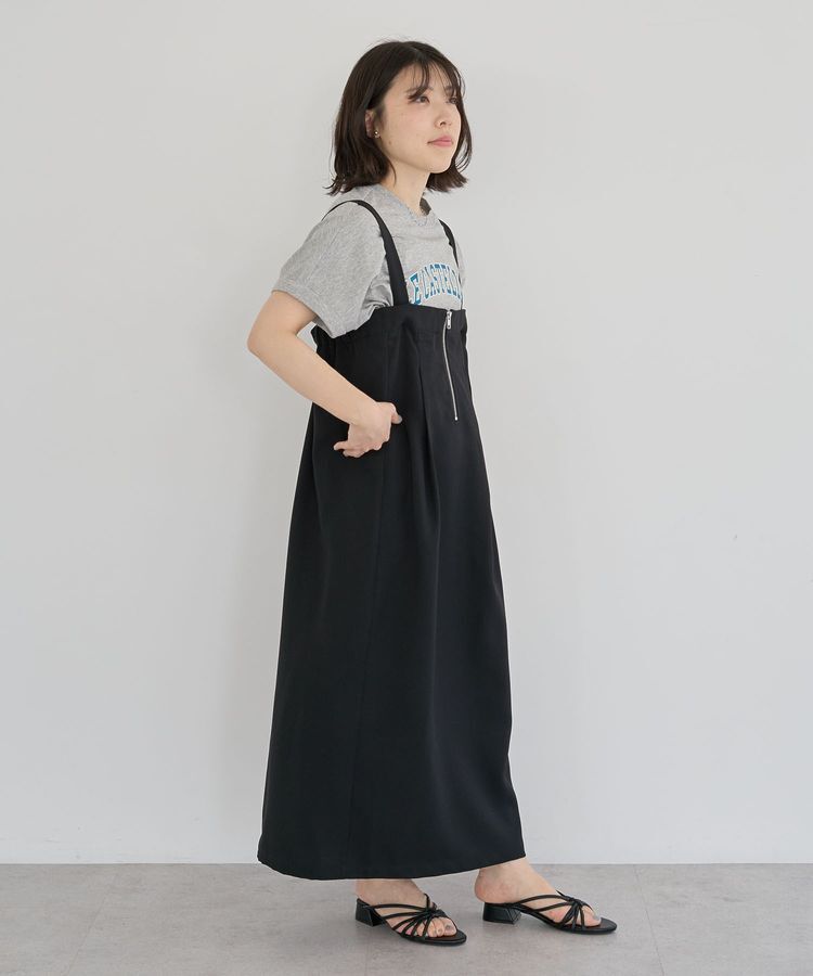 Green Parks「袖折り返しカレッジTシャツ」|Tシャツ・カットソー|