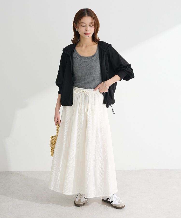 Green Parks「ライトZIPパーカー」|カーディガン|